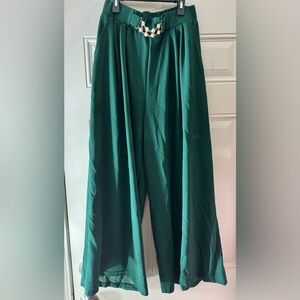 Harper By Block Green Casual Pants Size Large